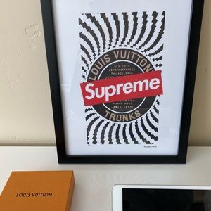 Louis Vuitton Supreme Art Piece